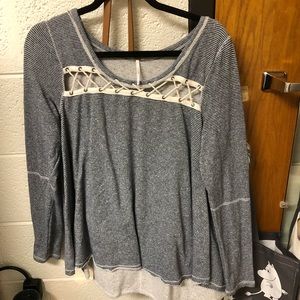 Knit free people shirt
